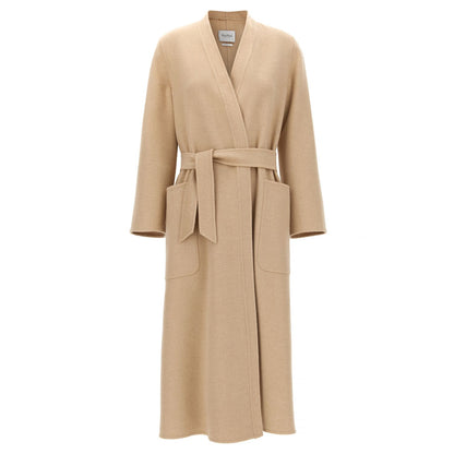 Max Mara Beige Wool Coat