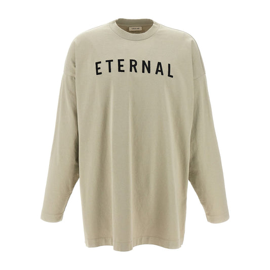 Fear Of God Gray Cotton T-Shirt
