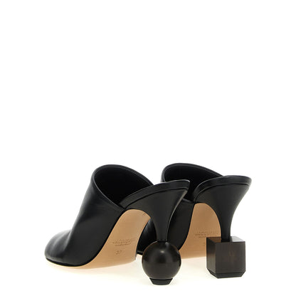 Jacquemus Black Lamb Leather High Heel Pumps