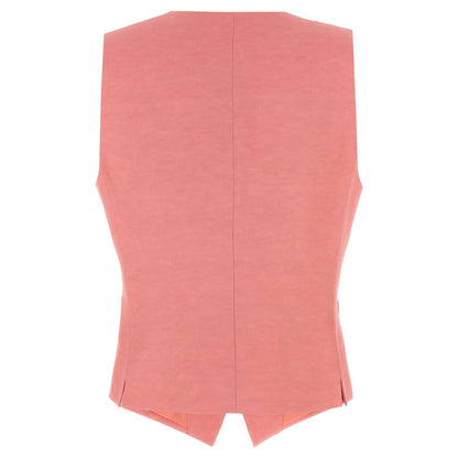 Alberto Biani Multicolor Viscose Sleeveless Jacket