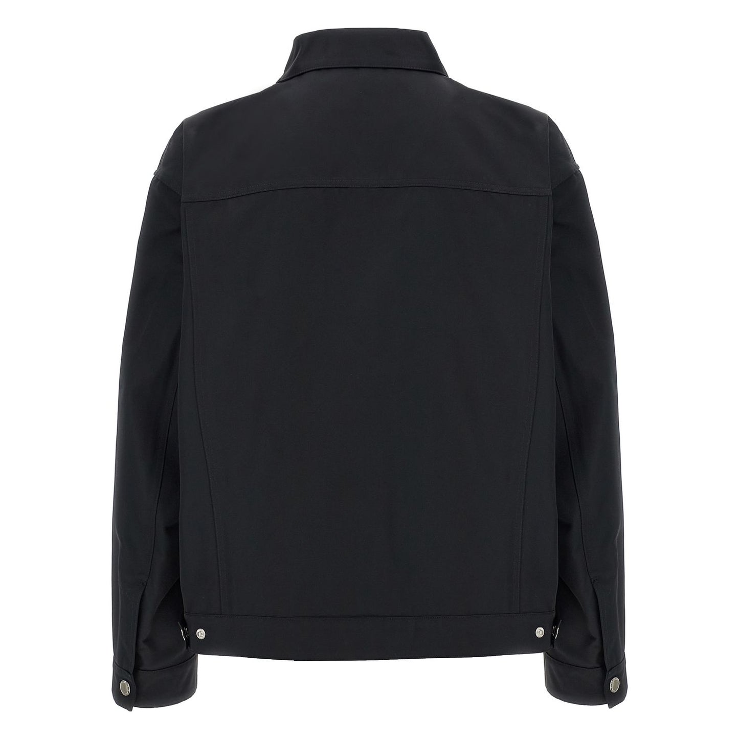 Dsquared² Black Polyester Full-Length Jacket
