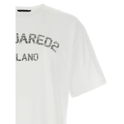 Dsquared² White Cotton T-Shirt