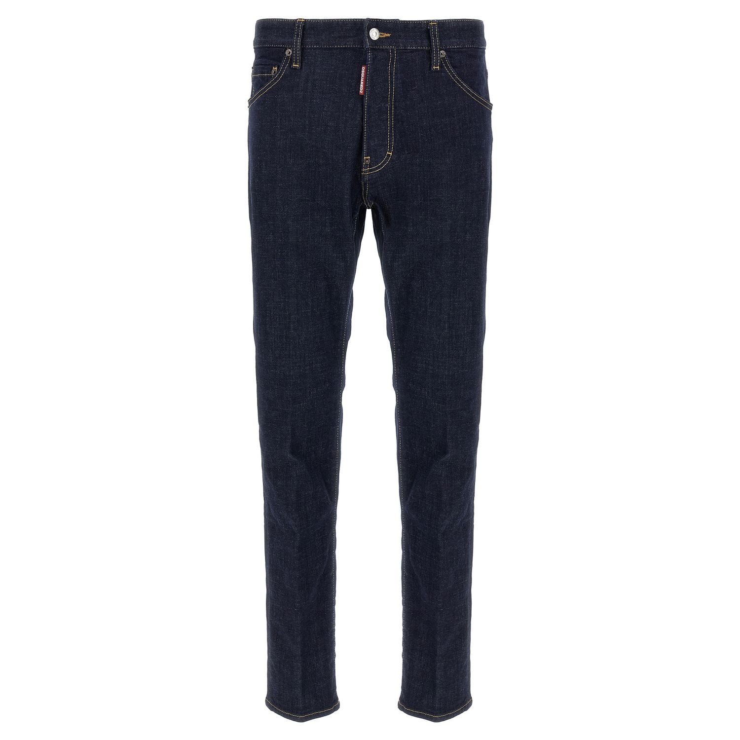 Dsquared² Blue Cotton Slim Fit Jeans