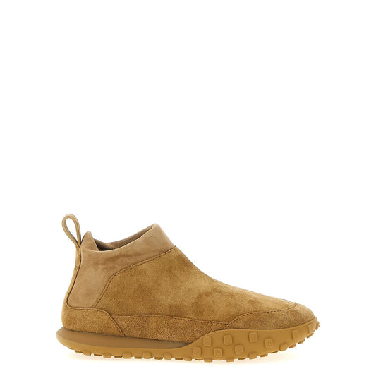 Jil Sander Beige Calfskin Sneakers