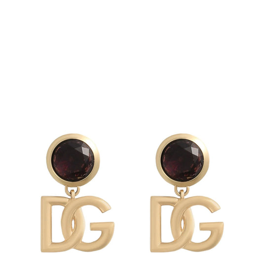 Dolce & Gabbana Gold Brass Earrings