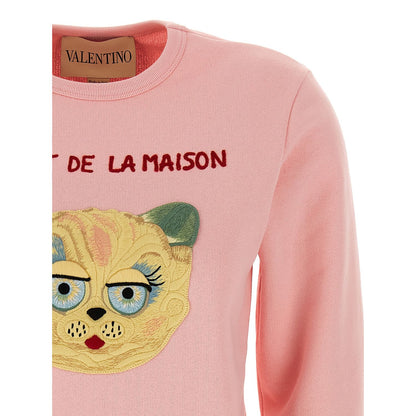 Valentino Garavani Multicolor Cotton Sweatshirt