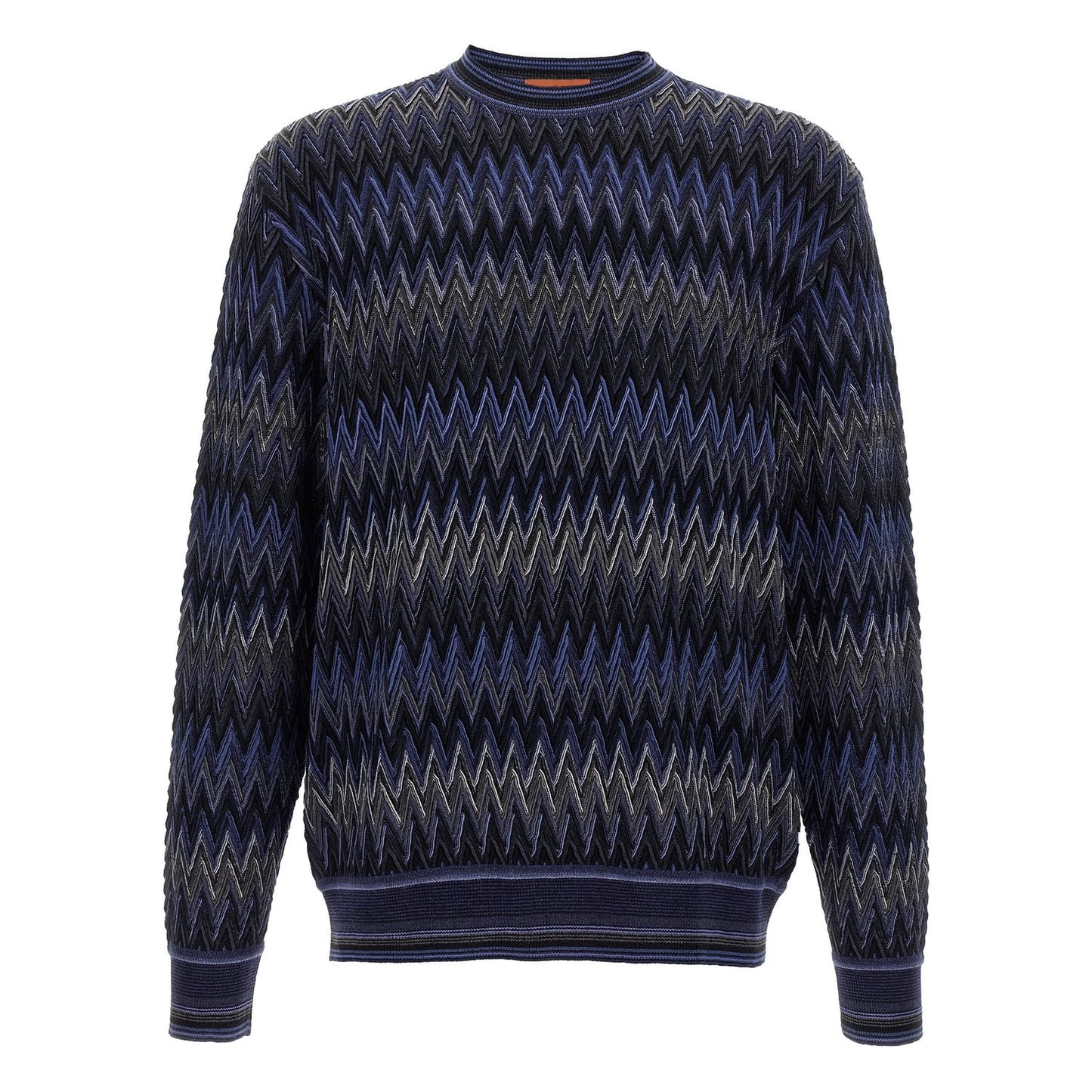 Missoni Blue Wool Cardigan