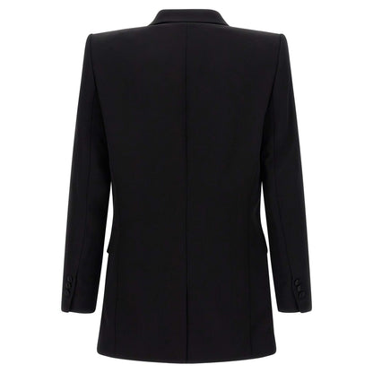 Balmain Black Viscose Blazer