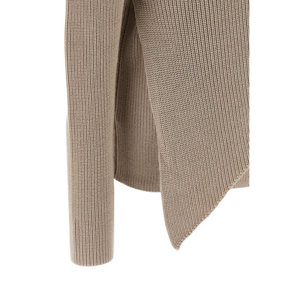 Entire Studios Beige Wool Cardigan