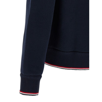 Thom Browne Blue Cotton Sweatshirt