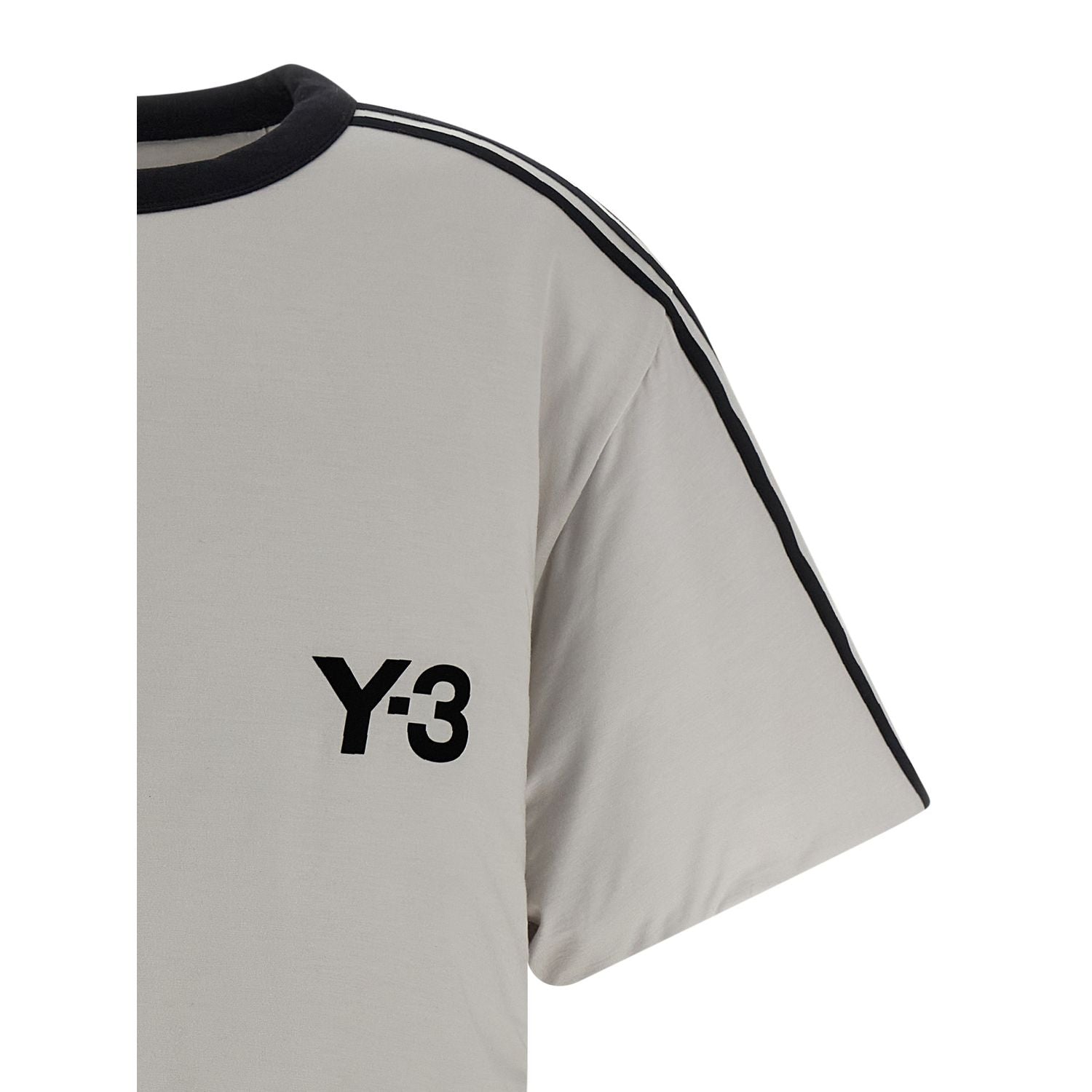 Y-3 Gray Lyocell T-Shirt