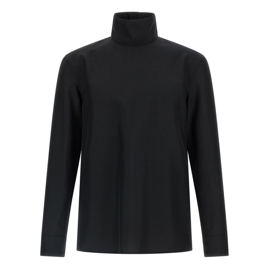 Gucci Black Polyester Blouse