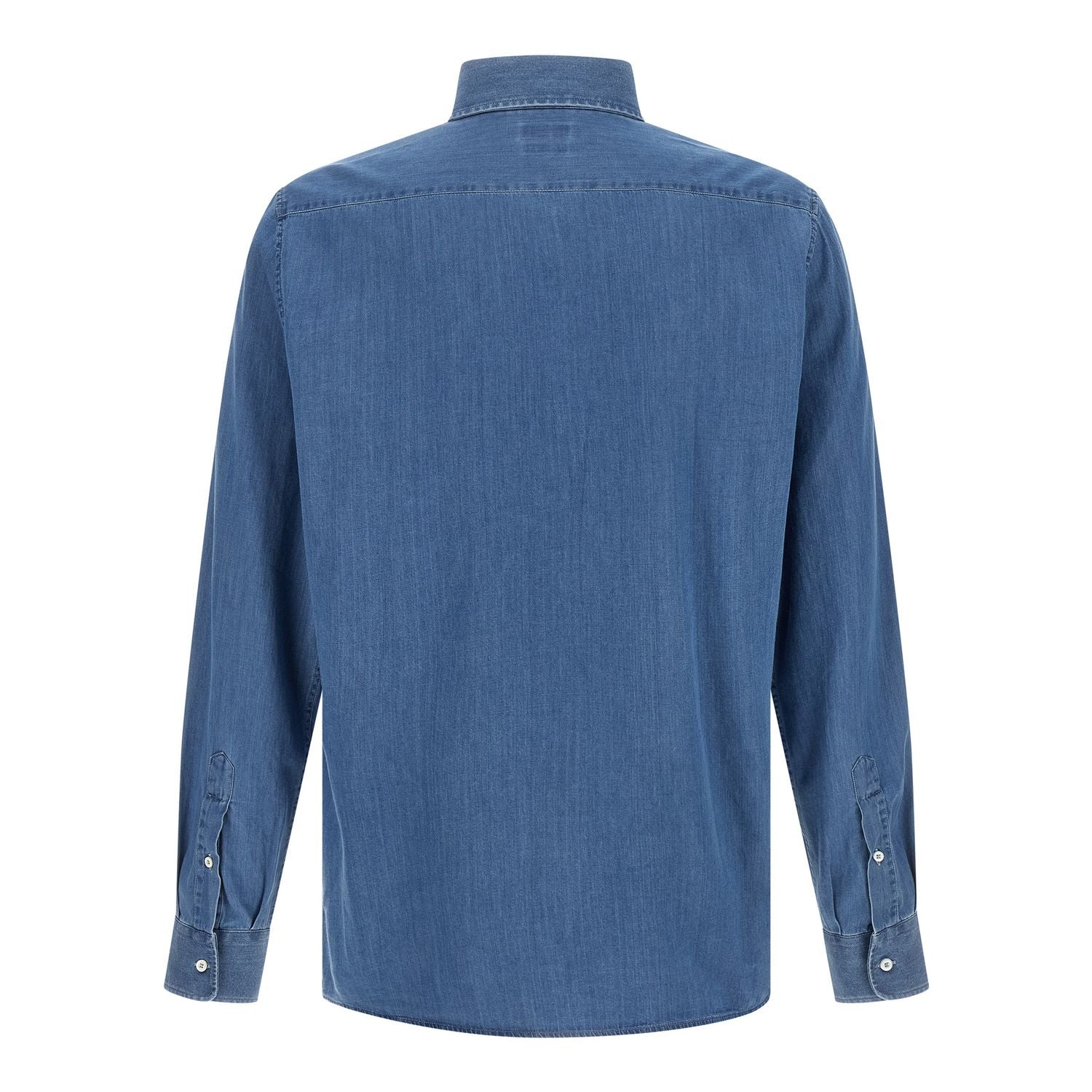 Brunello Cucinelli Blue Cotton Blouse