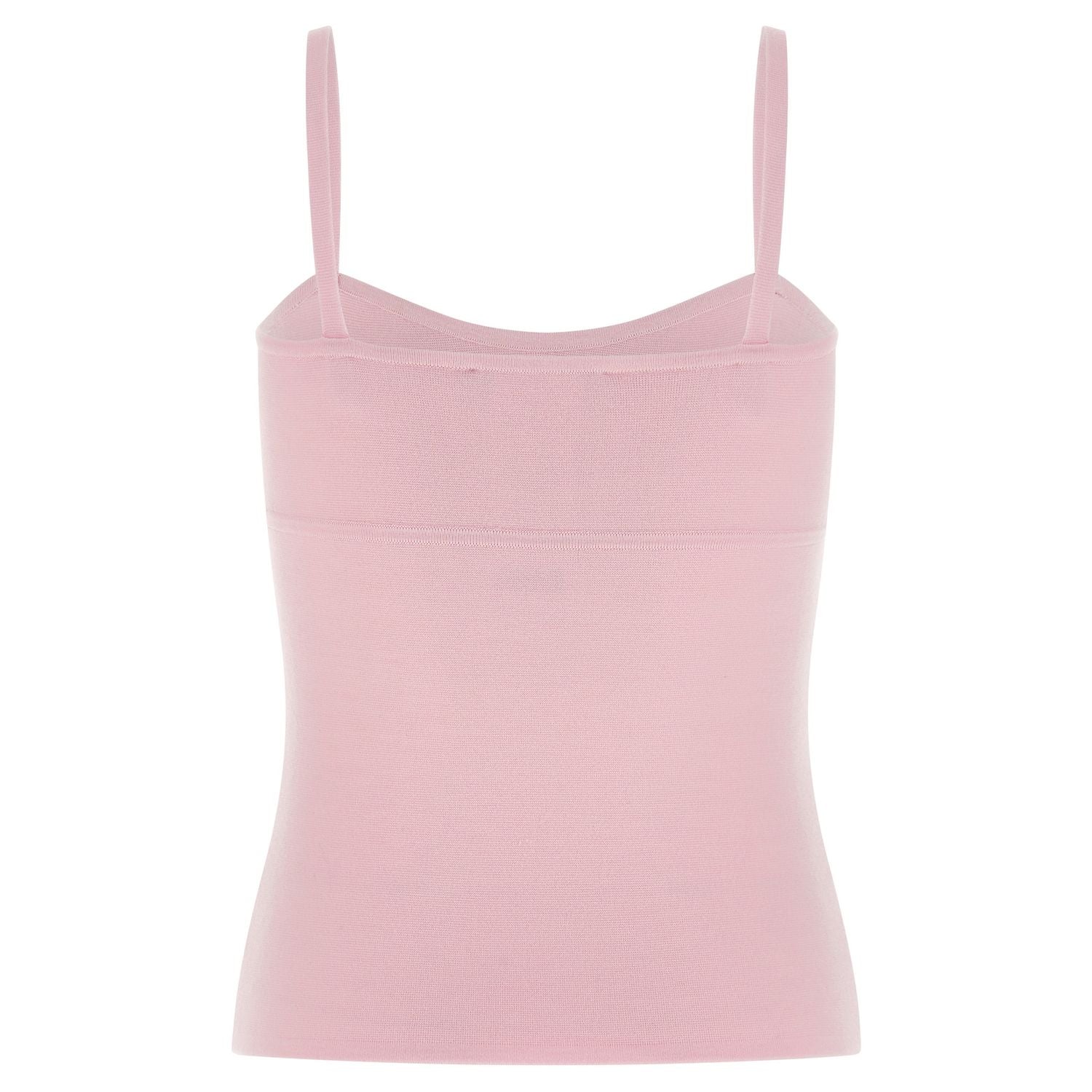 Max Mara Multicolor Virgin Wool Sleeveles T-Shirt