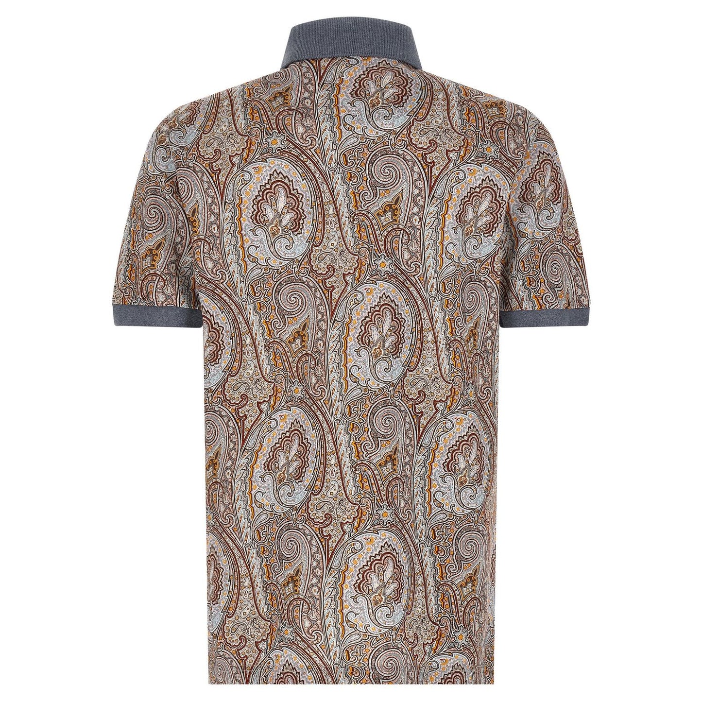 Etro Multicolor Cotton Polo Shirt