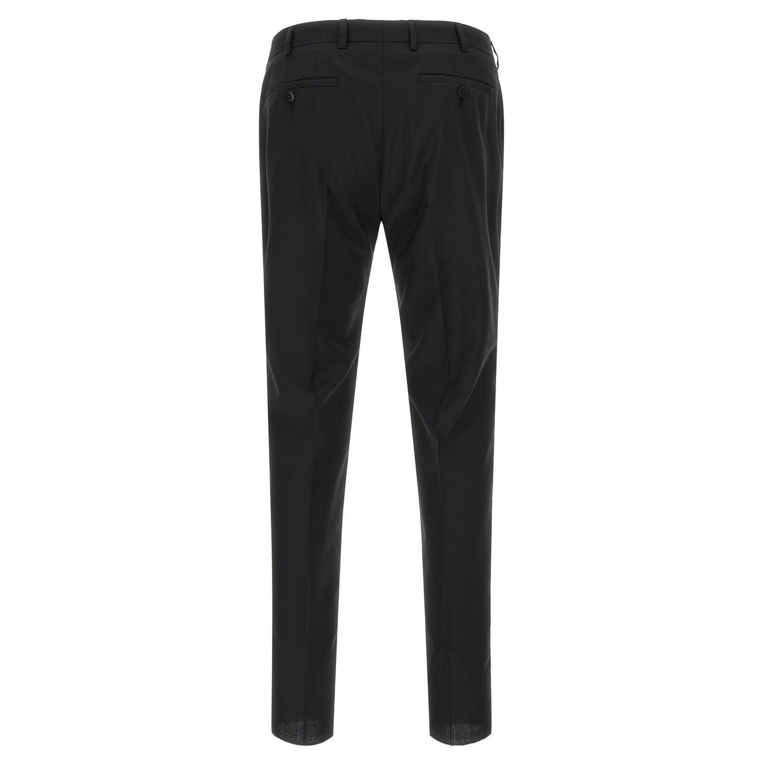 Pal Zileri Black Wool Two-Piece Suit