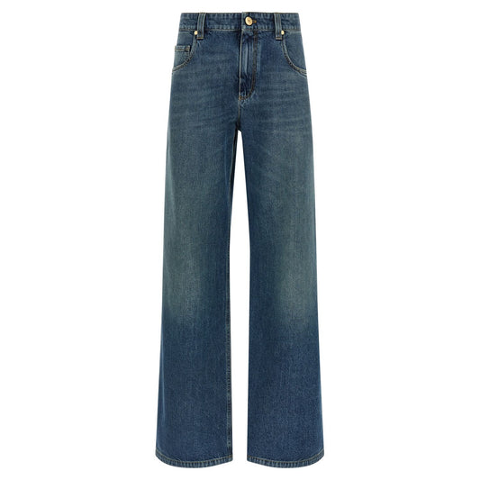 Brunello Cucinelli Blue Cotton Jeans Denim