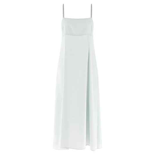Peserico Blue Viscose Long Dress