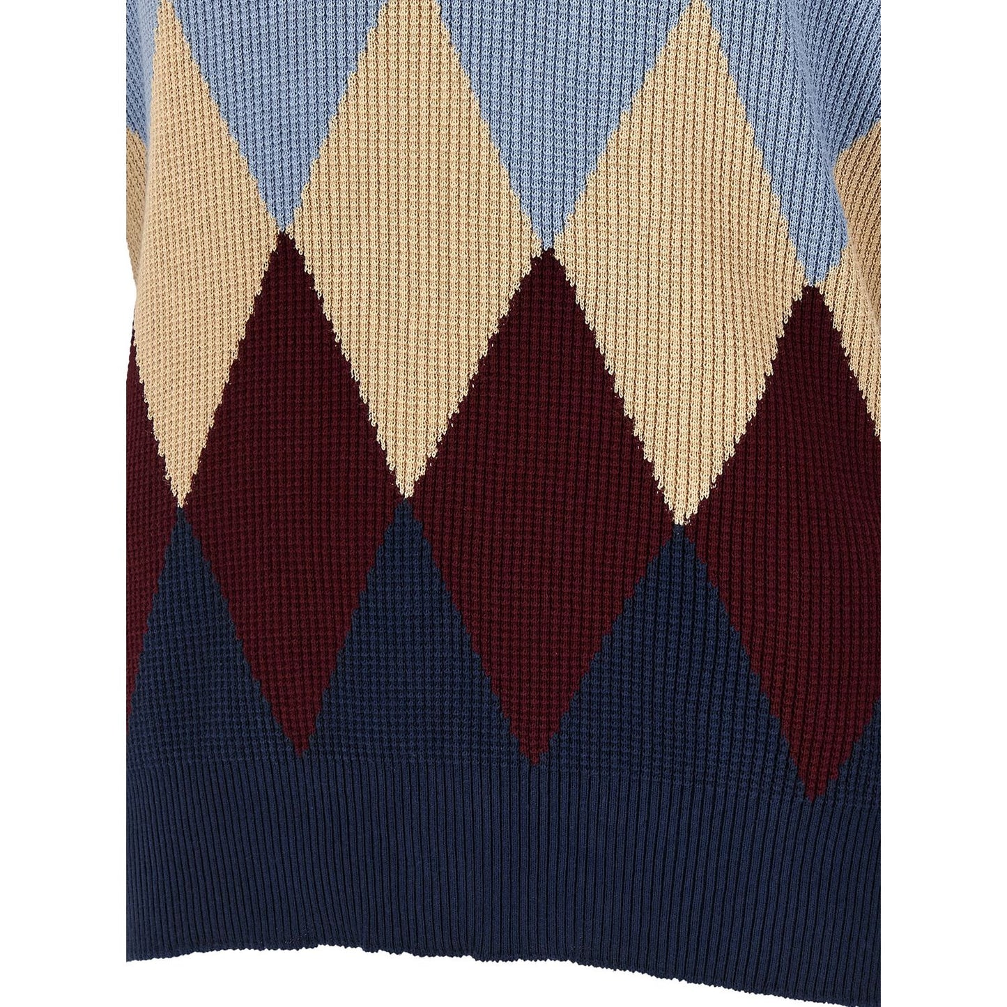 Ballantyne Blue Cotton Cardigan