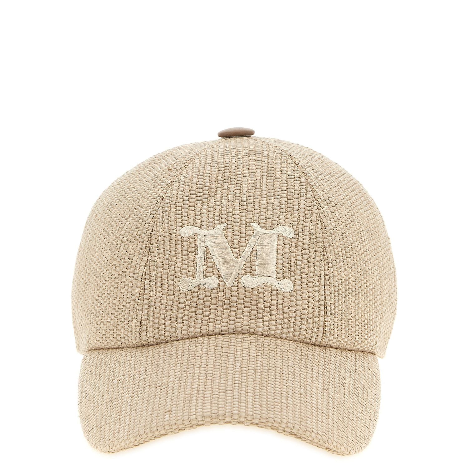 Max Mara Beige Cotton Cap (Baseball Hat)