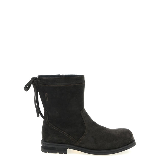 Kiko Kostadinov Brown Calfskin Ankle Boots