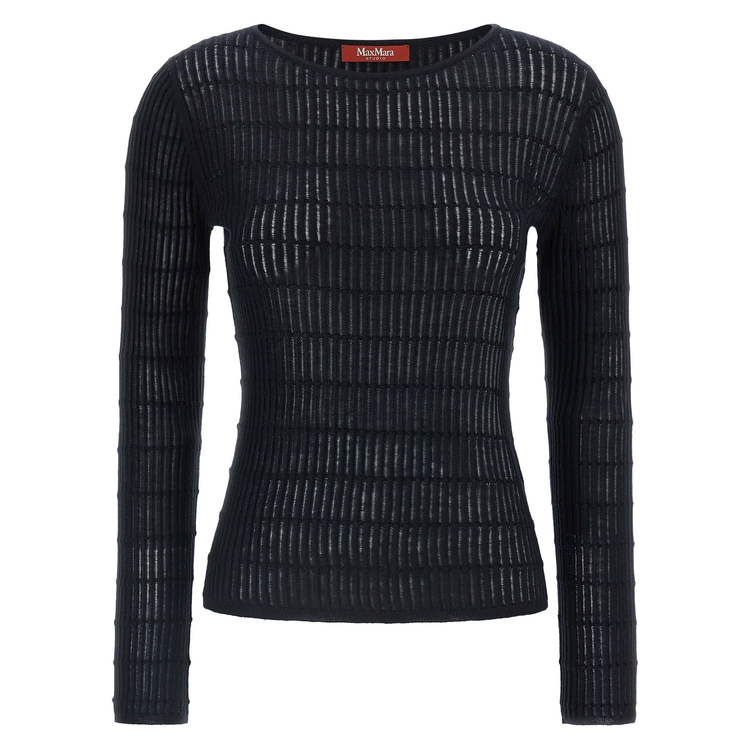 Max Mara Blue Silk Cardigan
