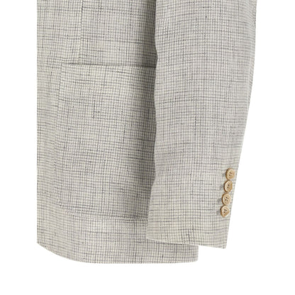 Brunello Cucinelli Beige Linen Blazer