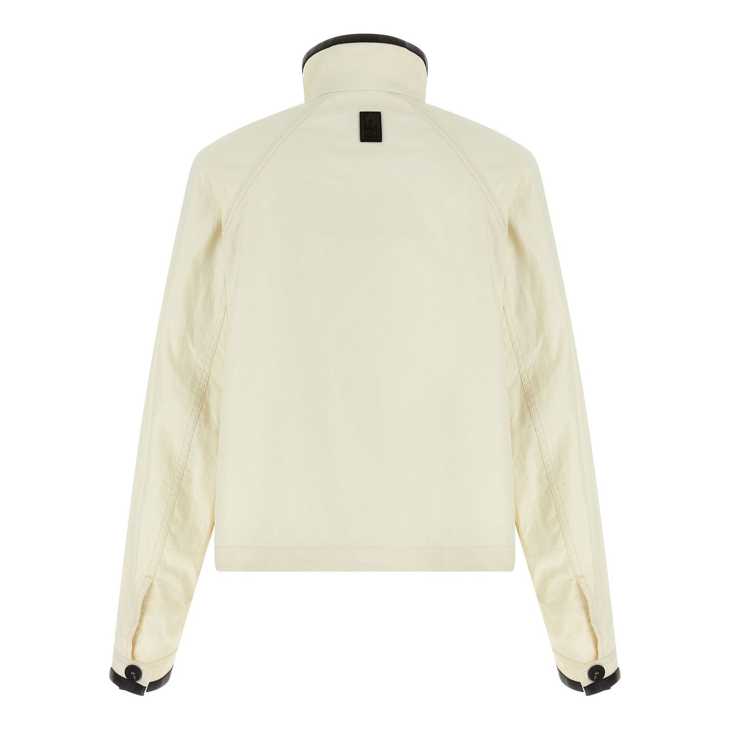 Ferragamo White Linen Full-Length Jacket