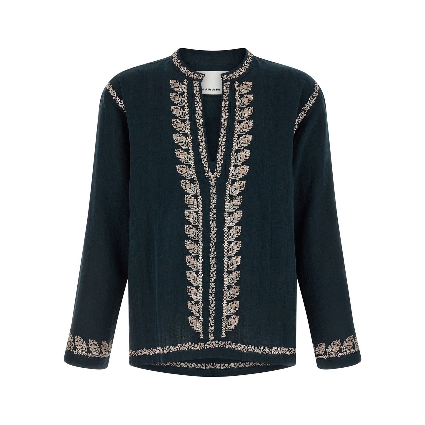Isabel Marant Blue Cotton Blouse