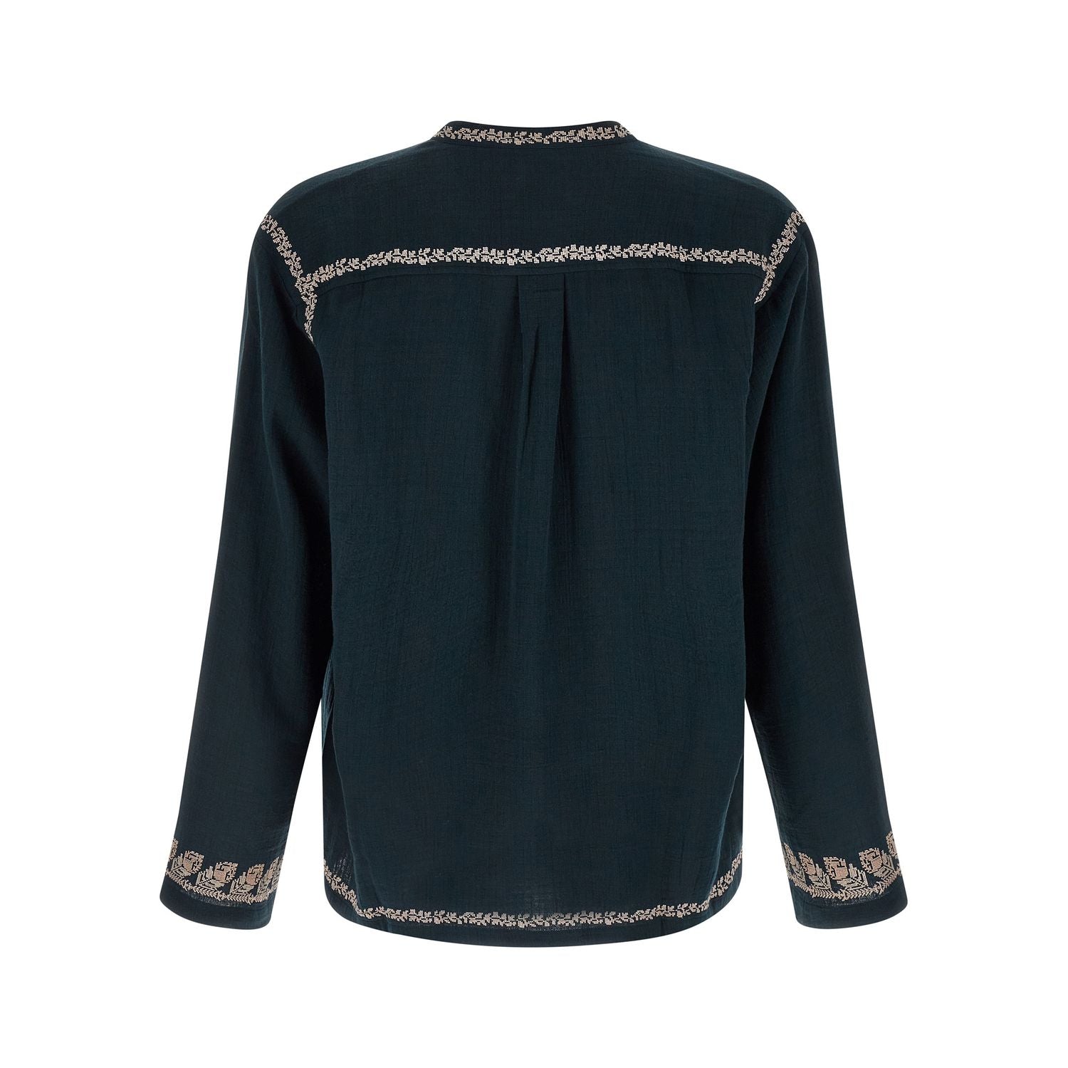 Isabel Marant Blue Cotton Blouse
