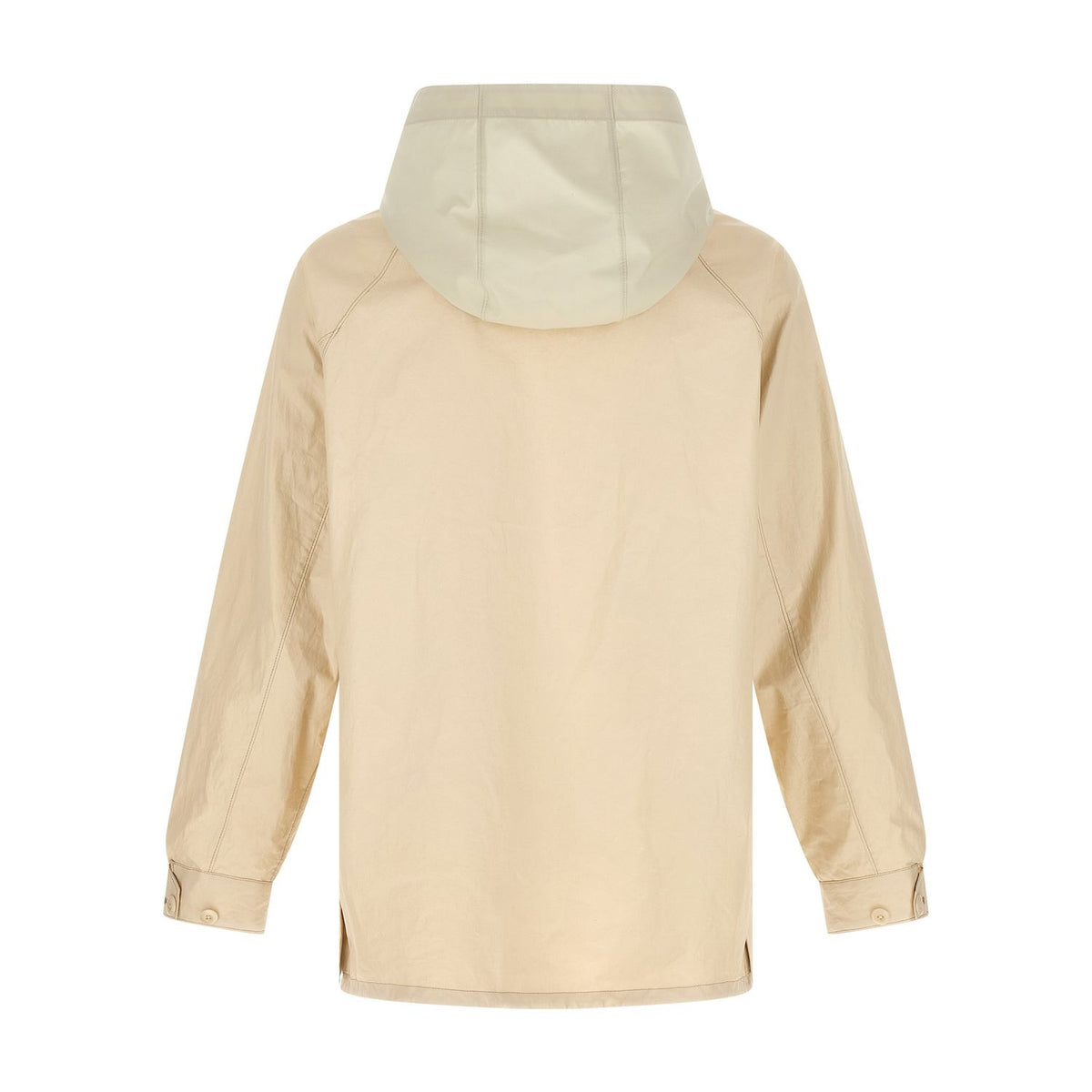 Lemaire Beige Linen Shell Jacket
