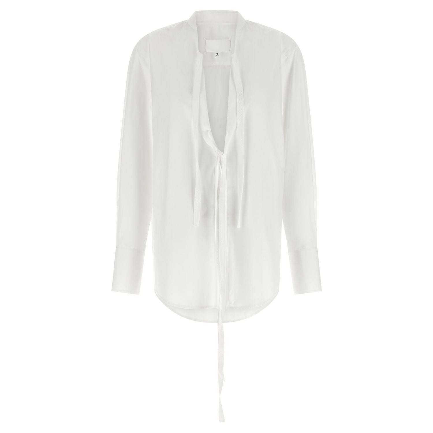 Maison Margiela White Cotton Blouse