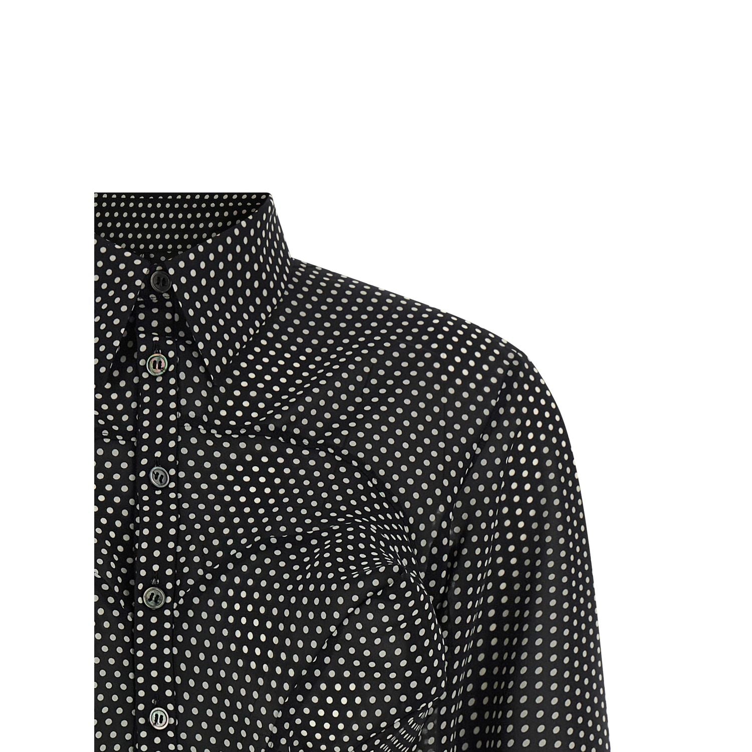 Junya Watanabe Bicolor Polyester Blouse