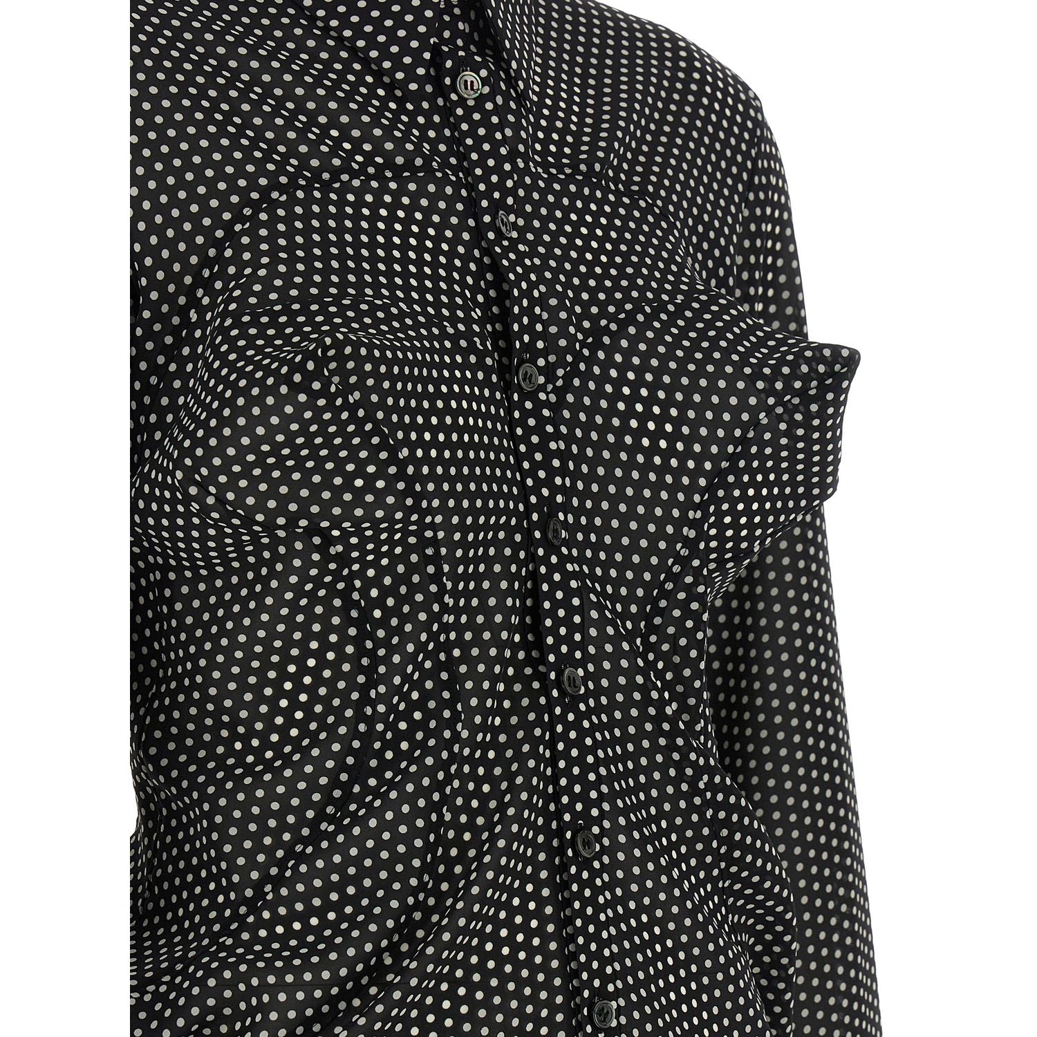 Junya Watanabe Bicolor Polyester Blouse