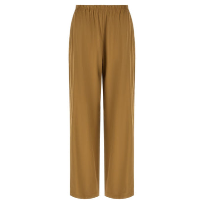 Max Mara Beige Linen Casual Pants