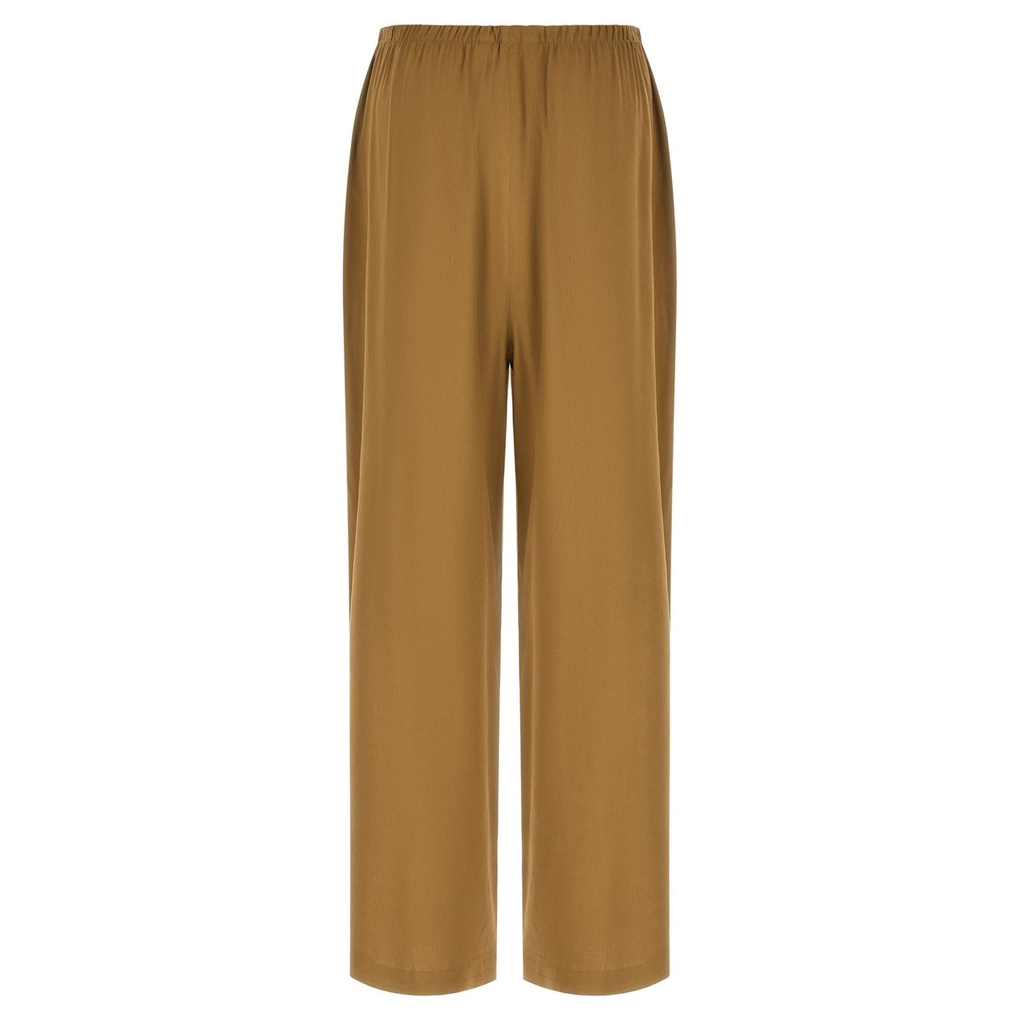 Max Mara Beige Linen Casual Pants