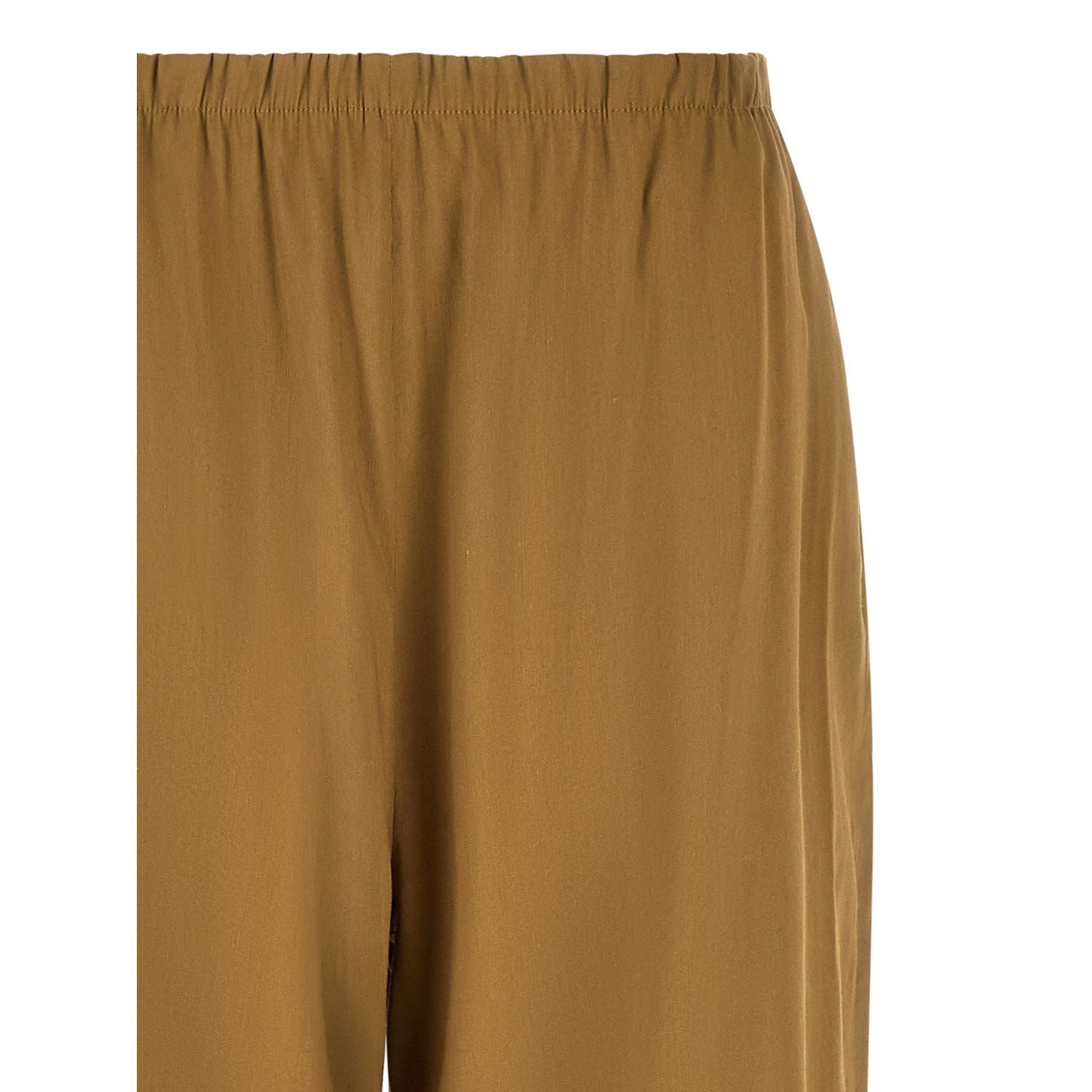 Max Mara Beige Linen Casual Pants