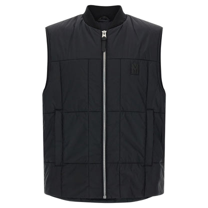 Mackage Black Nylon Sleeveless Jacket