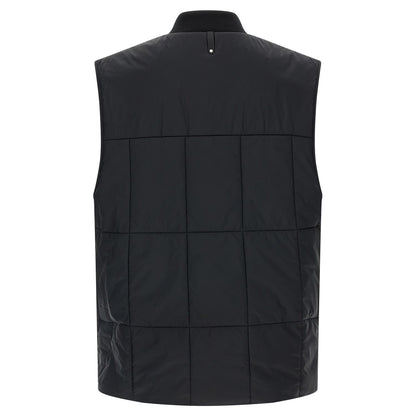 Mackage Black Nylon Sleeveless Jacket