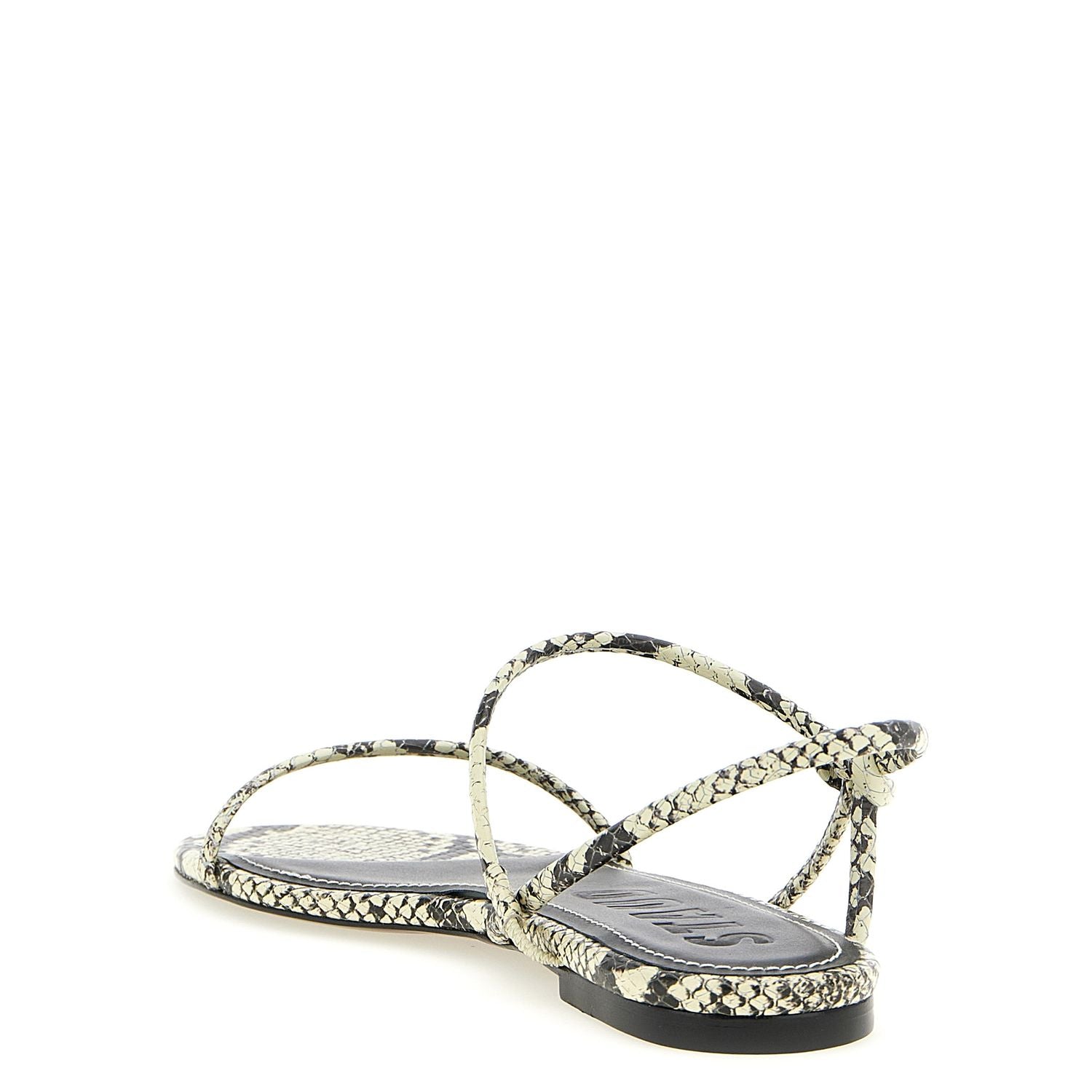 Staud Bicolor Cowhide Flat Sandals