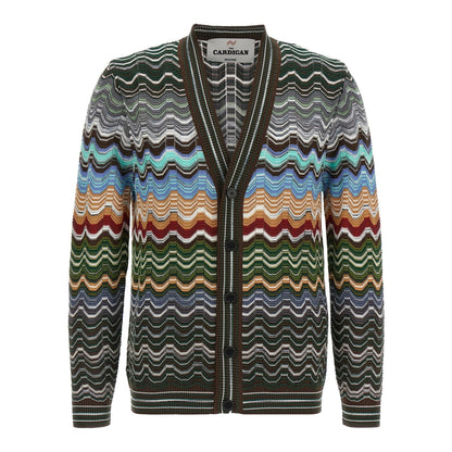 Missoni Multicolor Cotton Cardigan