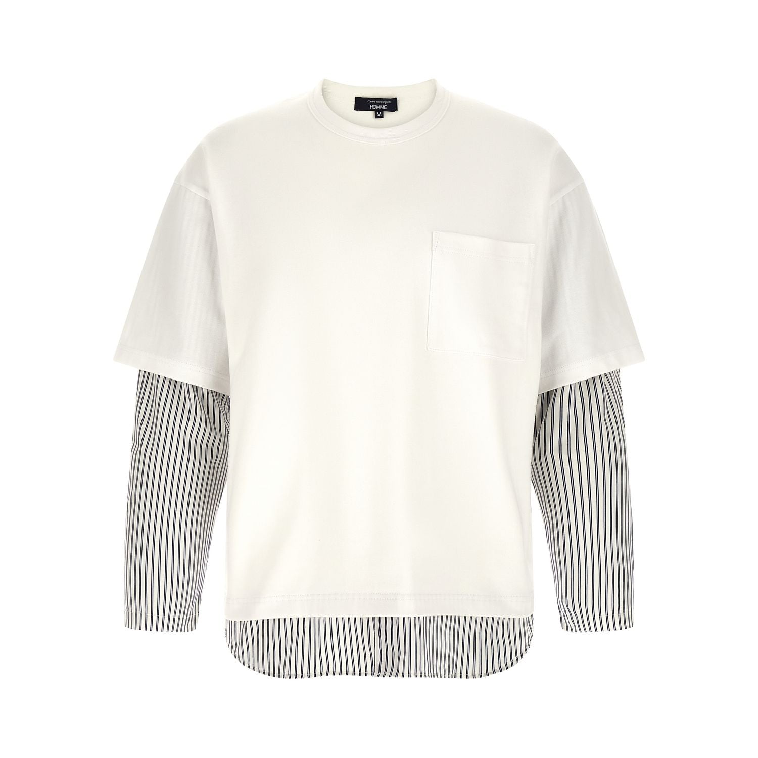 Comme Des Garçons White Cotton T-Shirt
