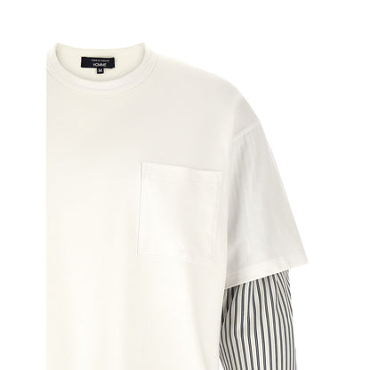 Comme Des Garçons White Cotton T-Shirt
