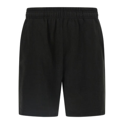 Entire Studios Black Cotton Bermuda Shorts