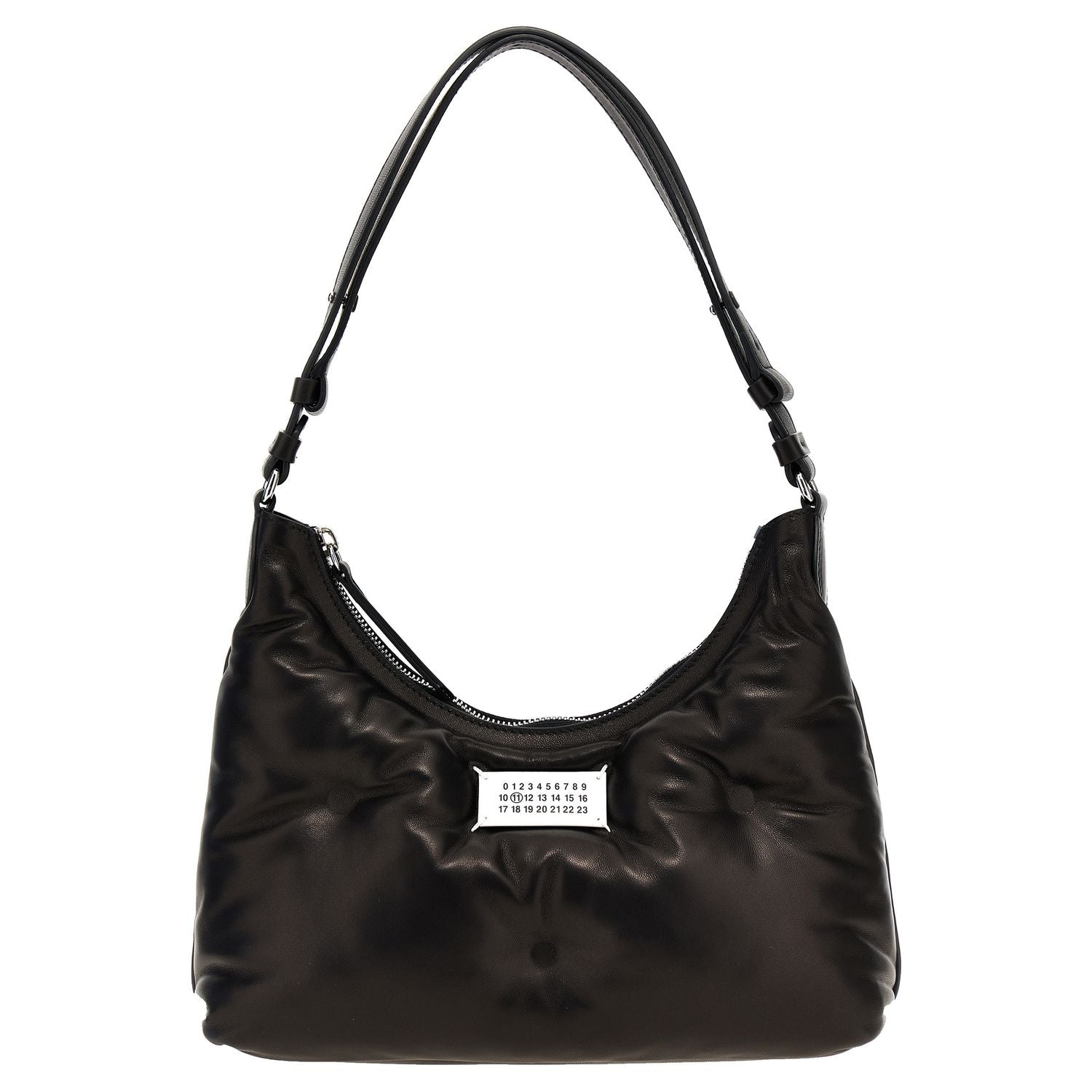 Maison Margiela Black Lamb Leather Shoulder Bag
