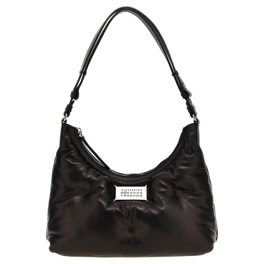 Maison Margiela Black Lamb Leather Shoulder Bag