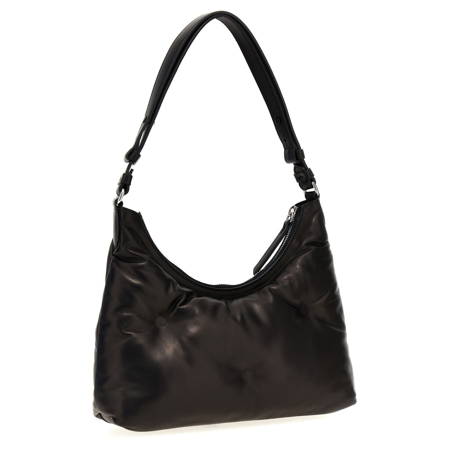 Maison Margiela Black Lamb Leather Shoulder Bag