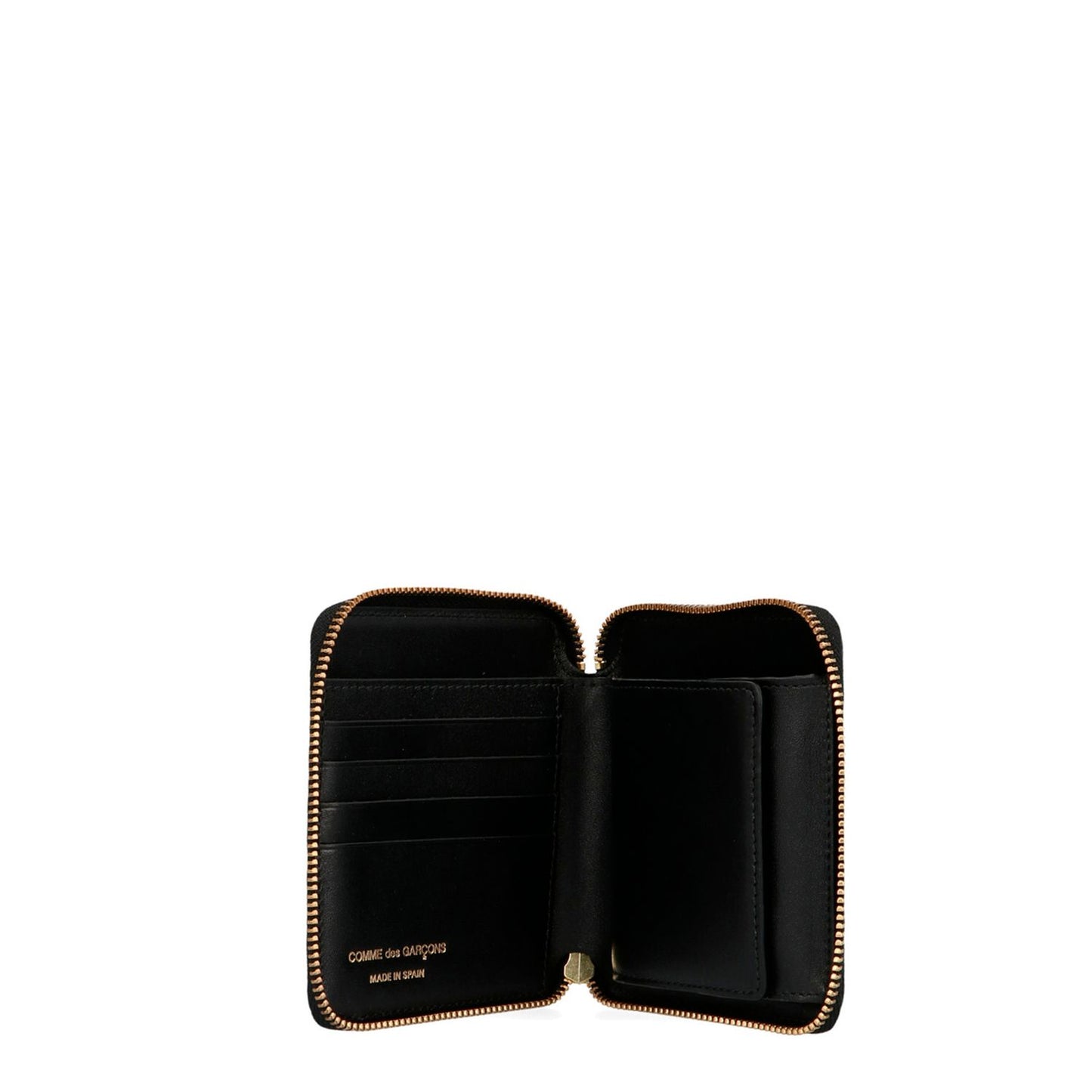 Comme Des Garçons Black Calfskin Wallet