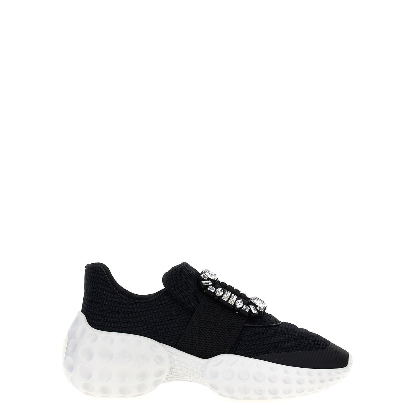 Roger Vivier Bicolor Polyethylene Athletic Sneakers