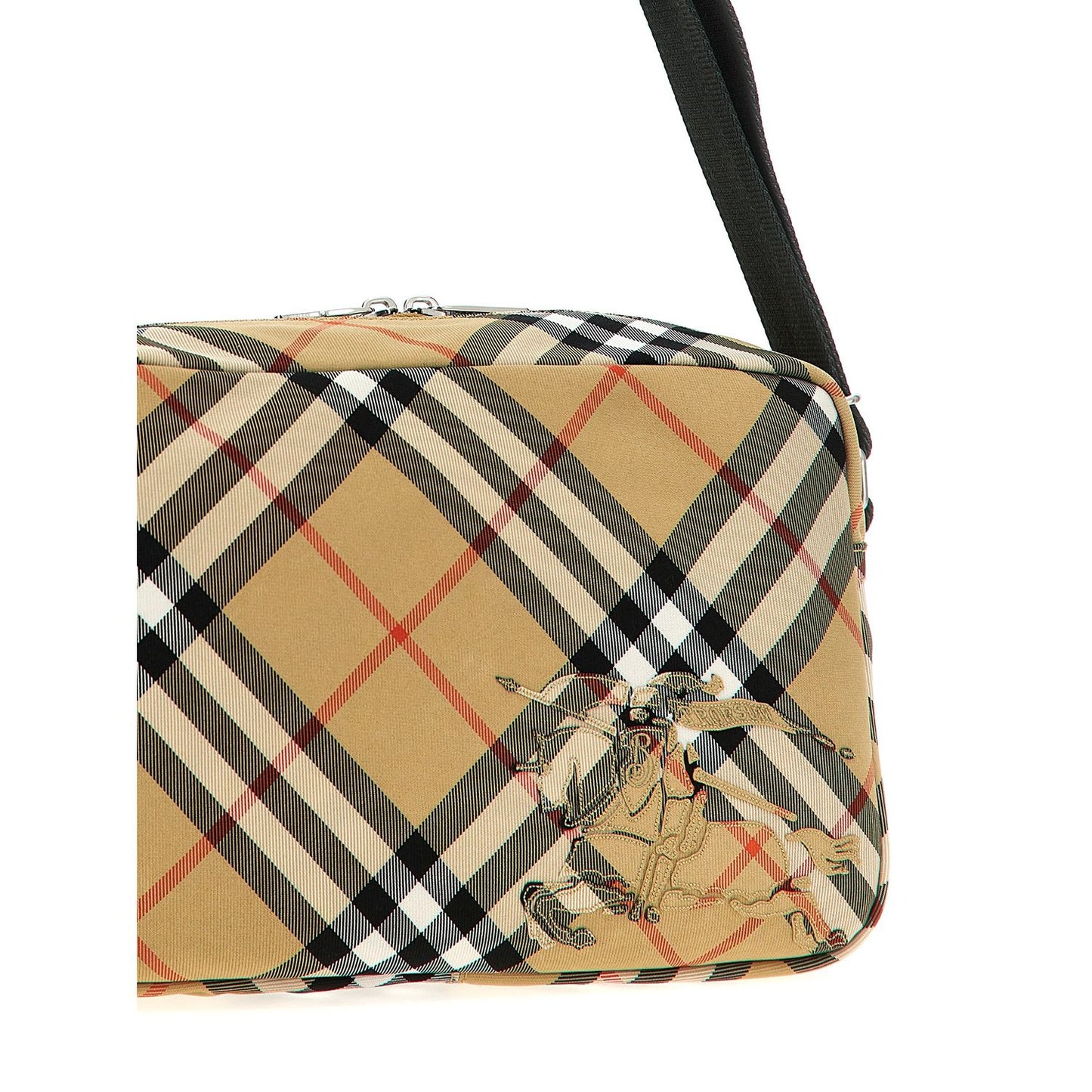 Burberry Beige Polyester Crossbody Bag